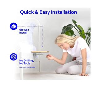 Originele Natuurlijke Houten Drijvende Bed Bijzettafel Lade Opslag Nachtkastje Voor Stapelbed - Product Image 5