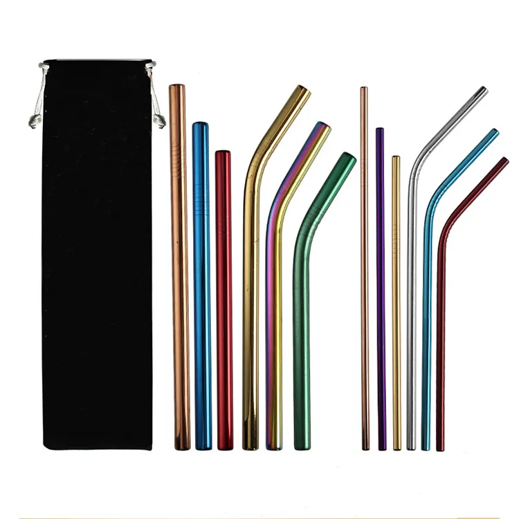 stainless steel straws