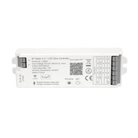 DC 12V 24V tira de LED RGB controlador de música BT atenuador inteligente programable para entretenimiento
