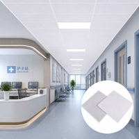 Plafond en aluminium perforé sur mesure, à clipser, pour la réduction du bruit dans les salles de classe, les gymnases