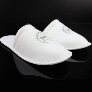 Gran oferta de Golden Supplier, zapatillas de spa de <span class=keywords><strong>hotel</strong></span> de lujo con punta cerrada de algodón de un solo uso, Pescartavel Descantavel - Product Image 5