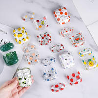 Étui pour Air Pod Pro, fleurs, transparent, PC rigide, coque pour Airpods Pro 3, coque rigide en plastique de luxe pour Airpods Pro