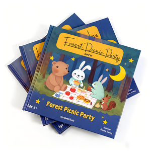 Tùy Chỉnh In Trên Nhu Cầu Cuốn Sách Bìa Cứng Trẻ Em Hội Đồng Quản Trị Sách Dịch Vụ In Ấn Bìa Cứng Trẻ Em Trẻ Em Câu Chuyện Các Tông Sách In - Product Image 1