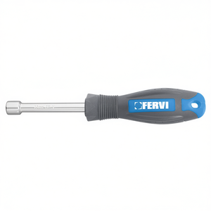 Fervi Socket Wrench 10mm Cr-V Steel Handle <b>Tool</b> - Product Image 2