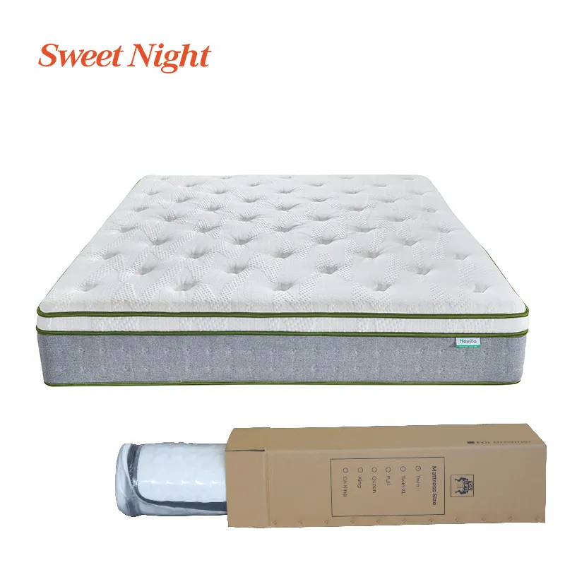 Comfort Cheap Prices Memory Foam Mattress King Size Pocket Spring Mattress