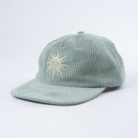 Gorras de 5 Paneles con Visera Plana de Tela de Pana Sin Estructura con Logotipo Bordado Personalizado