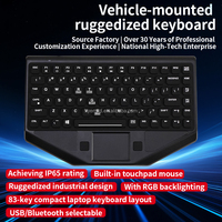 Nouveau clavier de bureau compact et robuste à commutateurs mécaniques à ciseaux en plastique avec rétroéclairage RVB programmable double mode
