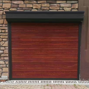 Porta avvolgibile in alluminio dal Design moderno resistente alla corrosione leggera, persiana automatica francese per esterno dell'hotel - Product Image 2