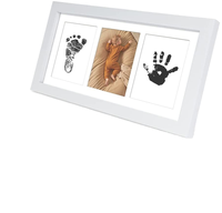 Cadre photo commémoratif en bois écologique pour bébé, découpé au laser, à fixation murale, idéal pour les nouveau-nés – Vente directe usine