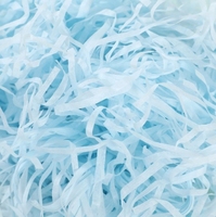 Vente en gros Papier de découpe froissé coloré Papier déchiqueté Remplissage Papier de soie crêpe pour cadeaux et cosmétiques