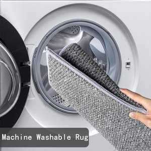 Nouvelle Arrivée <span class=keywords><strong>Tapis</strong></span> <span class=keywords><strong>d</strong></span>'Intérieur à Motif Uni pour Salon, <span class=keywords><strong>Tapis</strong></span> de Cuisine en Lin, <span class=keywords><strong>Tapis</strong></span> de Sol Tissé, <span class=keywords><strong>Tapis</strong></span> de Porte Imperméable - Product Image 4