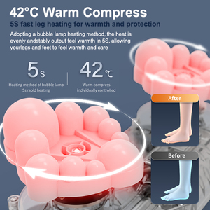 Wired Remote Foot and Calf <b>Massager</b> With Heat Shiatsu Kneading Machine for Plantar Fasciitis ST-Z7 Wired Remote Foot and Calf Ma - Product Image 6