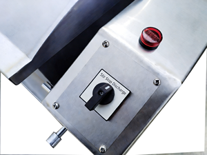 Mélangeur de farine électrique à faible bruit pour boulangerie commerciale HWJ-50B, bol en acier inoxydable, pour blé et eau - Product Image 2