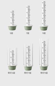 Offre Spéciale en Amérique du <span class=keywords><strong>Nord</strong></span> 9 Couches 52 Pots Serre Tour Verticale Jardin Systèmes de Culture Hydroponique avec Pompe pour Herbes - Product Image 5
