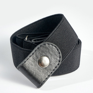 Nouvelle <span class=keywords><strong>ceinture</strong></span> invisible en tissu <span class=keywords><strong>élastique</strong></span> pour hommes et femmes Koonong, <span class=keywords><strong>sans</strong></span> <span class=keywords><strong>boucle</strong></span>, design extensible, 80-100 cm - Product Image 6