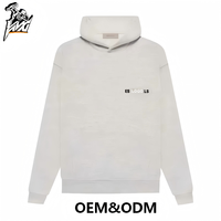 Sudaderas con Capucha Personalizadas ICON de Doble Línea para Hombre, Algodón Sólido, Venta al por Mayor OEM, Ropa Urbana 2026