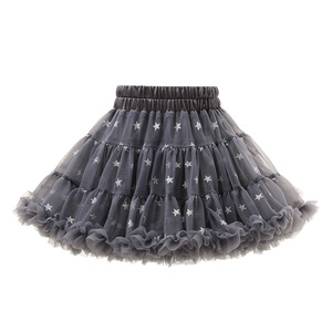 Lolita Sweet <span class=keywords><strong>Jupe</strong></span> <span class=keywords><strong>Tutu</strong></span> en mousseline de soie pour filles avec volants <span class=keywords><strong>Jupe</strong></span> princesse bouffante écologique pour enfants - Product Image 4