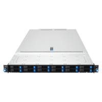 خادم RS700A-E13-RS12U 1U يدعم حتى 24 وحدة DIMM، ويدعم تخزين NVMe/SATA/SAS بسعة 12 وحدة، وفتحتين PCIe 5.0 وفتحتين OCP 3.0