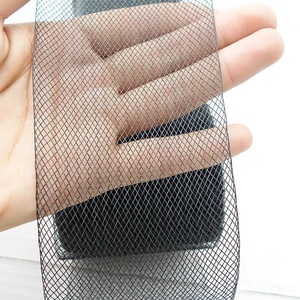 2.5 Inch 5Cm Lông Ngựa Bện Cắt Màu Cứng Crinoline <span class=keywords><strong>Polyester</strong></span> Cho Couture Áo Vật Chở Và Điêu Khắc Thiết Kế - Product Image 4