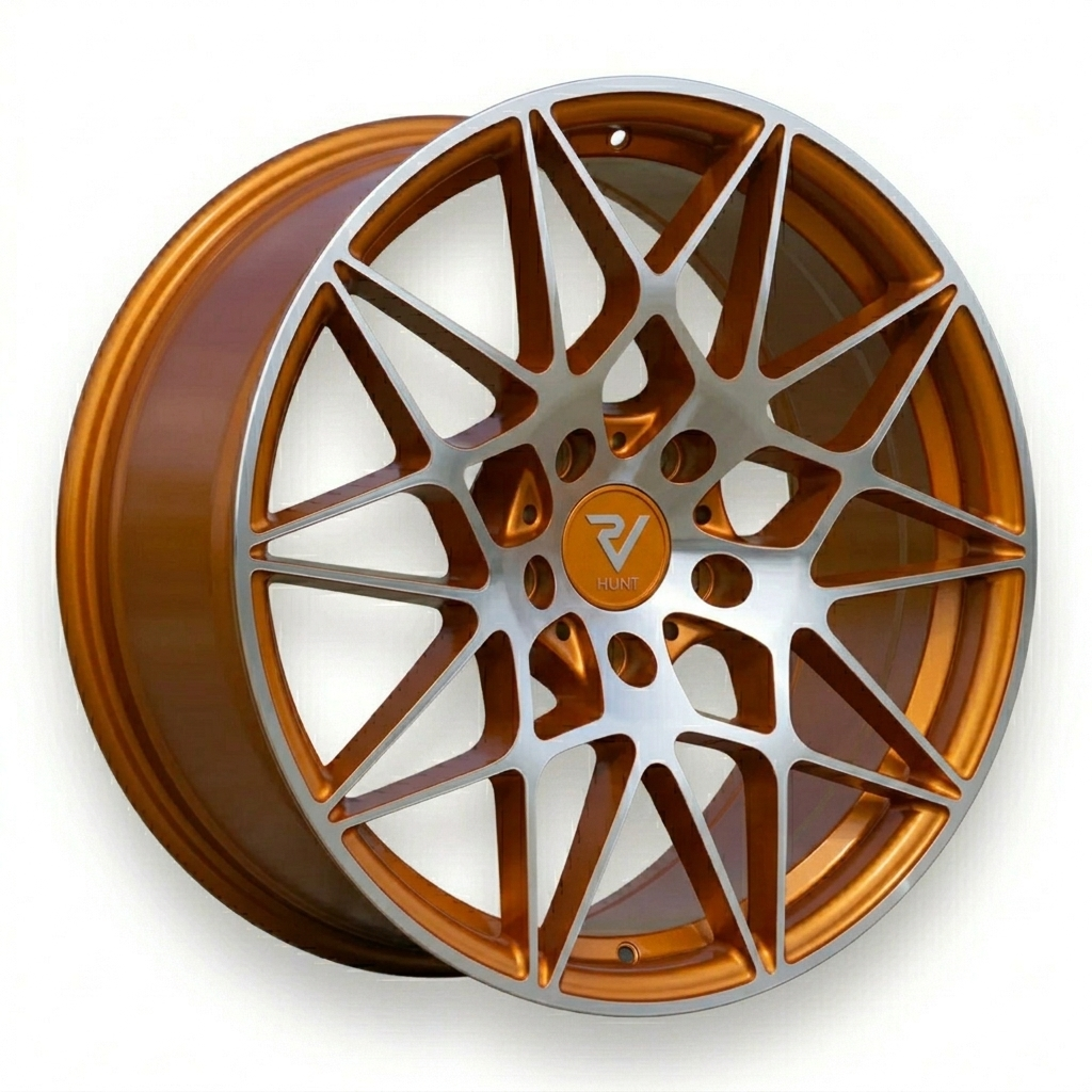 Coupe diamant orange/or