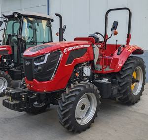 Трактор 4X4 8F + 2R дизельный двигатель 50/25/75 л. С. Садовый трактор по заводской цене - Product Image 4