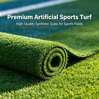 Césped Artificial Premium Duradero de 50 mm para Exteriores, Balcón, Patio, Impermeable, Rollo de Césped Artificial de Alta Densidad para Patios Traseros