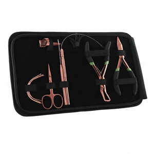 Best Selling Hair <b>Extension</b> Tools kit Includes Micro <b>Beads</b> Remover Plier Hair Parting Finger also Thread Cutting Mini Scissor - Product Image 1