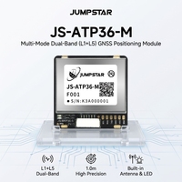Módulo GNSS JS-ATP36-M con Chipset MTK, Frecuencia de Actualización de 10Hz, Interfaz NMEA0183 UART I2C, GPS BeiDou Galileo GLONASS, Sensibilidad de 165dBm