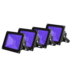 Waterproof 10w to 500w 365 nm 395nm 405nm LED UV Lights UV Floodlight for Curing and Glow in Dark