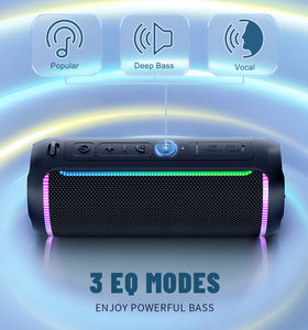 Ohayo <span class=keywords><strong>X3</strong></span> 40W Không Dây <span class=keywords><strong>Bluetooth</strong></span> Loa Không Dây Đầy Màu Sắc Đèn Vải USB TF AUX Loa Siêu Trầm Ngoài Trời Di Động <span class=keywords><strong>Mini</strong></span> Loa - Product Image 3