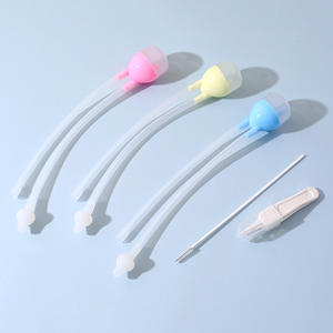 Juego de aspirador <span class=keywords><strong>nasal</strong></span> eléctrico portátil Recién nacidos Baby Booger Clip Limpiador de mocos de succión de boca infantil Hecho PC seguro PP - Product Image 5