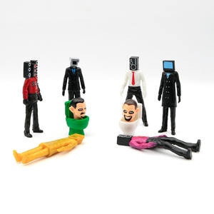 Набор фигурок унитаза Skibidi, коллекционные игрушки из ПВХ, 2,5-4,5 дюймов - Product Image 4