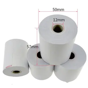 Cheap customized pos atm banknotes 80 x 80 thermal paper rolls