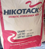 Résine pétrolière hydrocarbure aromatique Kolon HIKOTACK P-120 P-120S C9 pour adhésif thermofusible, encre, revêtement