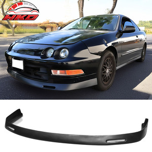 Compatible con Acura Integra 1994-1997, Estilo Backyard, Labio de Parachoques Delantero Negro - Product Image 1