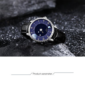 Reloj de Lujo con Bisel de Diamantes y Logotipo Personalizado, Diseño Único con Moissanita VVS, Personalización Disponible - Product Image 4