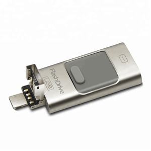 Unidad Flash USB 3.0 de 64 GB de Aleación de Aluminio para iPhone/iPad/Android/PC/Mac - Transferencia y Copia de Seguridad de Fotos y Videos (Azul) - Product Image 4