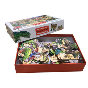 <span class=keywords><strong>Cartone</strong></span> educativo per <span class=keywords><strong>bambini</strong></span> 12 24 48 pezzi puzzle da pavimento di grandi dimensioni - Product Image 2