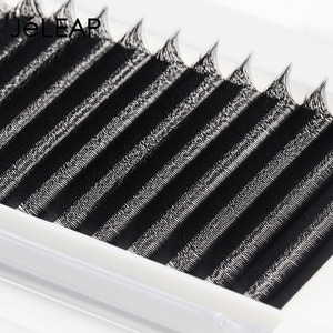 Extensions de cils individuels Clover Lashes effet 3D en forme de W croisé 0,07 mm Clover <span class=keywords><strong>Sandwich</strong></span> 3 Fans - Product Image 1