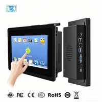 PC tactile personnalisé RCOMPT, ordinateur tout-en-un embarqué Linux, Windows 8.1 en stock pour l'industrie