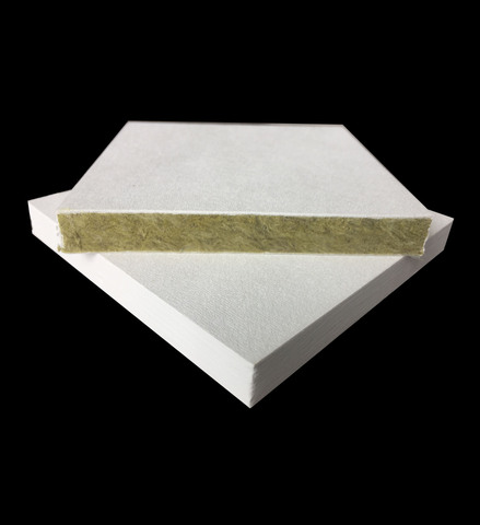20mm Rock Wool Acoustic Ceiling Glasswool Ceiling Board