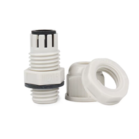 Tête de fixation de câble en plastique Presse-étoupe Connecteur de fil en nylon Presse-étoupe en caoutchouc étanche