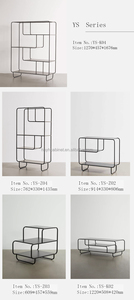 Librero Metálico Desconstruktivista Moderno <span class=keywords><strong>de</strong></span> Altura Ajustable con 4 Estantes <span class=keywords><strong>para</strong></span> Hogar, <span class=keywords><strong>Oficina</strong></span> y Sala <span class=keywords><strong>de</strong></span> Estar, Fácil <span class=keywords><strong>de</strong></span> Armar - Product Image 3