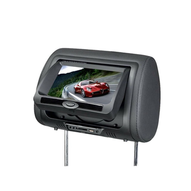 Hot Selling 7 Inch Wireless Game Headrest Monitor Portable DVD Player Touch Screen MP3/MP4 Radio Display for Car