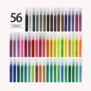 75colors Water Based High Covering Useful Acrylic Paint Marker Pens For Wood Glass Metal