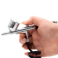 Fabricant vente chaude petit mini pistolet à air comprimé ensemble fond de teint maquillage ongles modèle pulvérisation tatouage temporaire