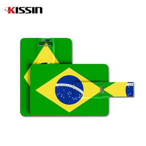 Rebokiss — <span class=keywords><strong>clé</strong></span> <span class=keywords><strong>USB</strong></span> personnalisée en plastique avec Logo, cadeau d'affaires, 8GB, 16GB, 32GB, haute qualité, <span class=keywords><strong>carte</strong></span> de crédit - Product Image 1
