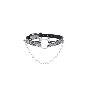 BDSM Sexprodukte Gothic Weiche PU-Leder Halskette Sexspielzeug SM Handschellen Katze Punk Sexy PU-Leder Choker - Product Image 4