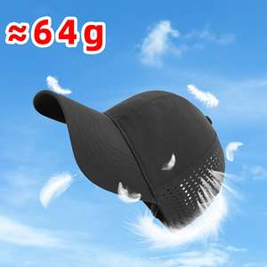 หมวกเบสบอลขนาดใหญ่แบบแห้งเร็วเกรดสูงหมวกป้องกันแสงแดดแบบปรับแต่งได้ - Product Image 2