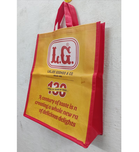 Bolsas duraderas con logotipo personalizado Bolsas de asas reutilizables de diseño premium personalizadas para promociones y marketing de marca corporativa - Product Image 3